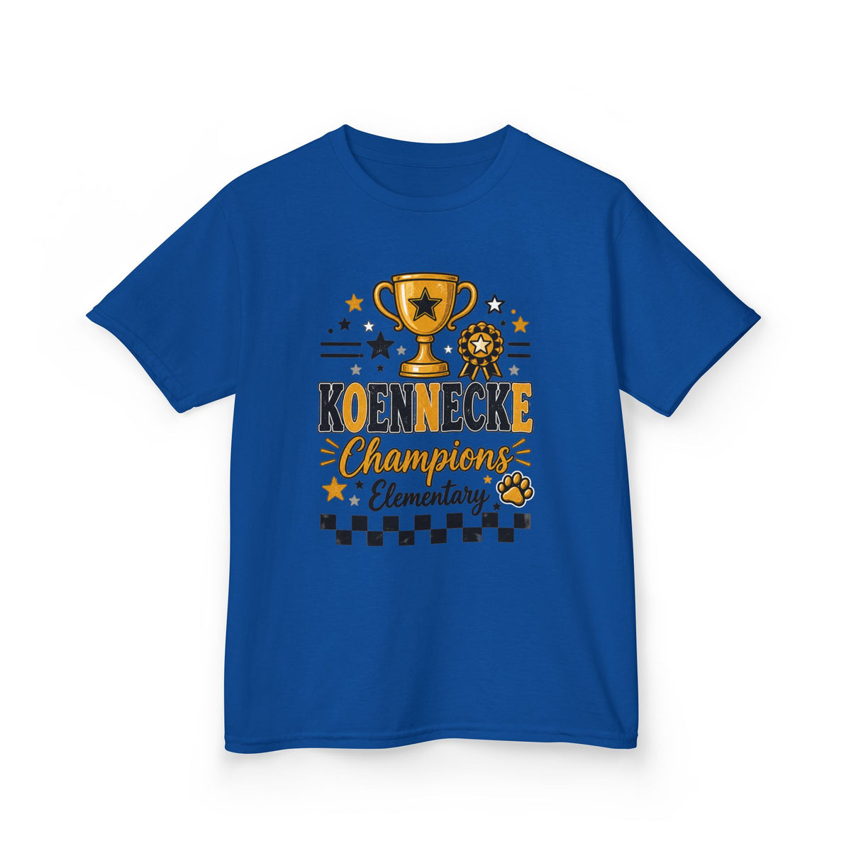 Kids Tee — Koennecke Champions Elementary School Spirit Shirt