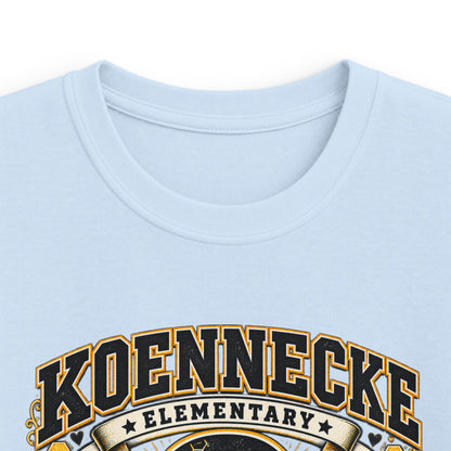 Third Grade Kids Tee - Koennecke Elementary 3rd Grade Sunflower Bee School Shirt