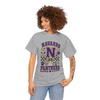 Navarro Panthers N Cheer T-Shirt — School Spirit Cheerleader Tee