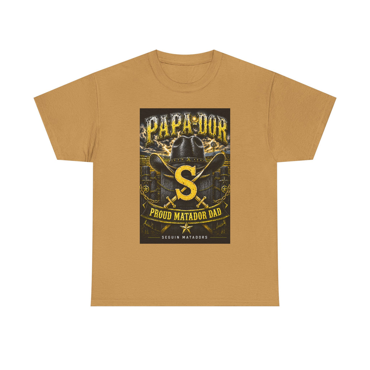 Matador Dad T-Shirt – "Papa-Dor" Proud Matador Design