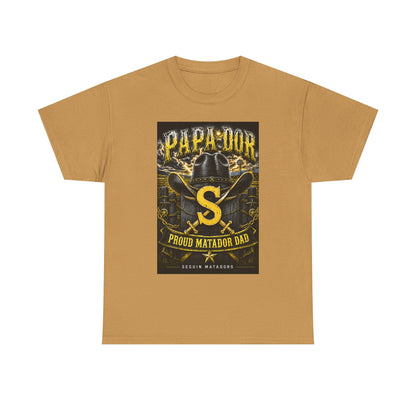 Matador Dad T-Shirt – "Papa-Dor" Proud Matador Design