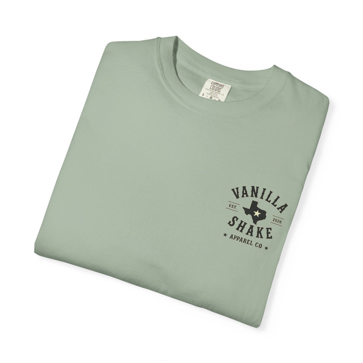 Mr. & Mrs. Shake Logo 2 - Unisex Garment-Dyed T-shirt