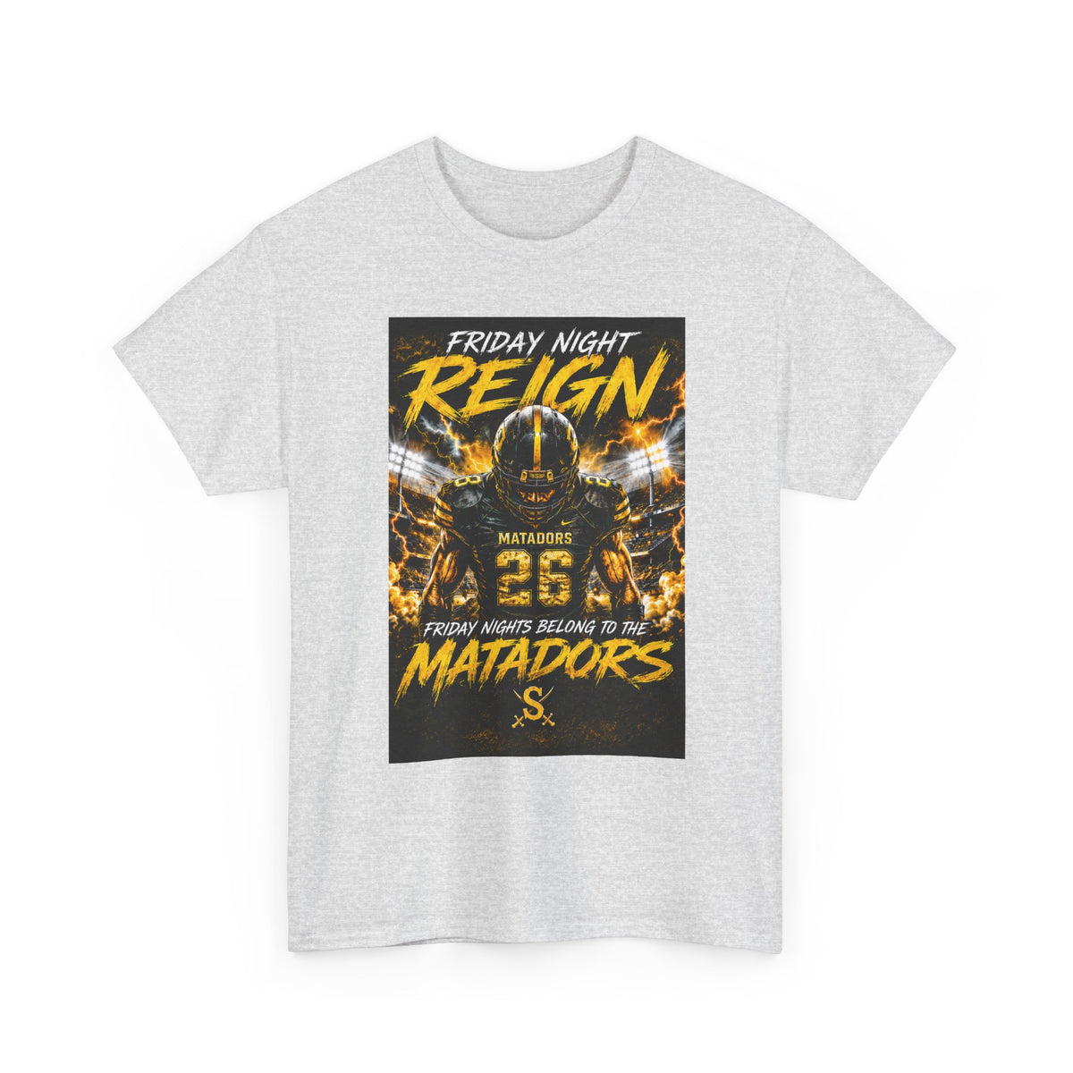 Friday Night Reign Matadors Football T‑Shirt — Team Spirit Game Day Tee