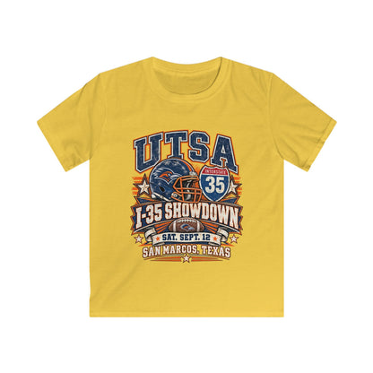 UTSA I‑35 Showdown Kids T‑Shirt — San Marcos Football Game Tee