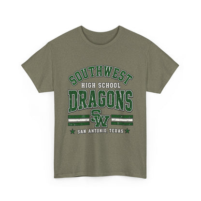 Southwest High School Dragons Tee — San Antonio, TX School Spirit Shirt