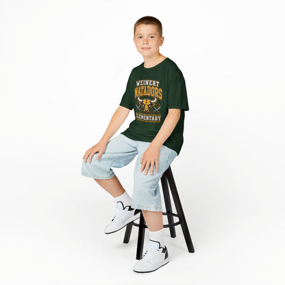 Weinert Matadors Elementary Kids T-Shirt — School Mascot Tee