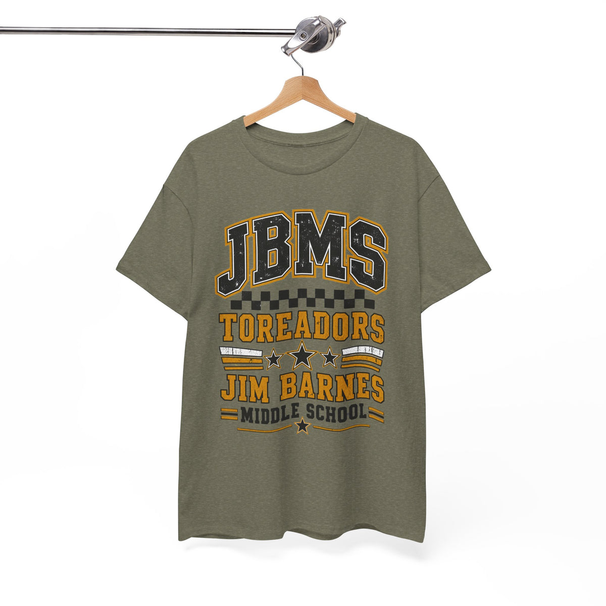 Jim Barnes Middle School Toreadors Tee — JBMS School Spirit T-Shirt