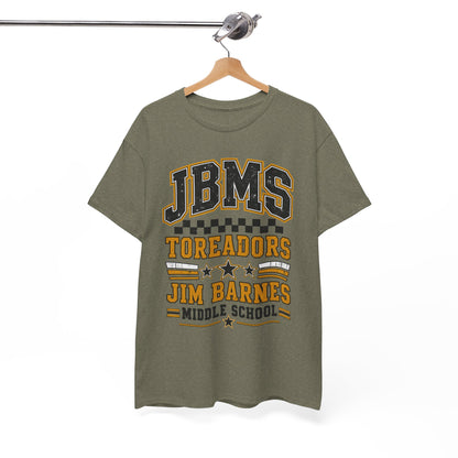 Jim Barnes Middle School Toreadors Tee — JBMS School Spirit T-Shirt