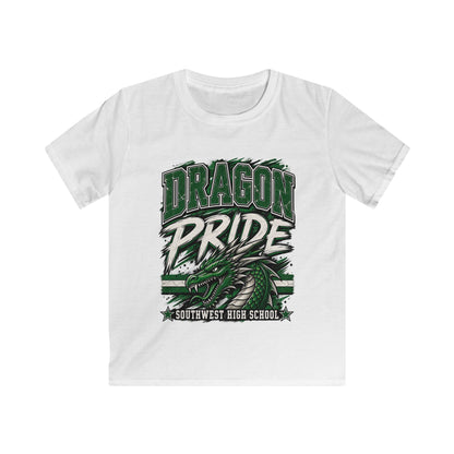 Dragon Pride Kids T-Shirt — Southwest High School Mascot Tee