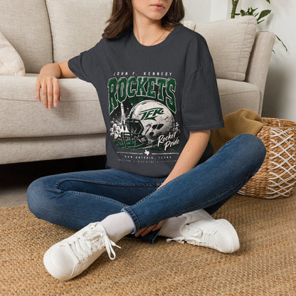 Rockets Vintage Graphic T-Shirt — John F. Kennedy Space Team Tee
