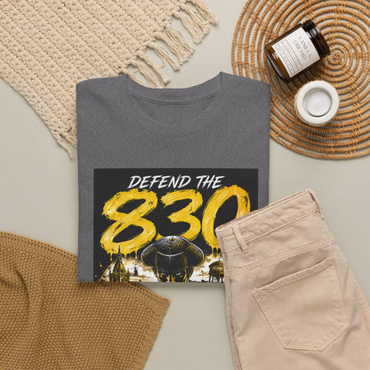 Defend The 830 Matador T-Shirt — San Antonio Pride, Military/Streetwear Graphic Tee