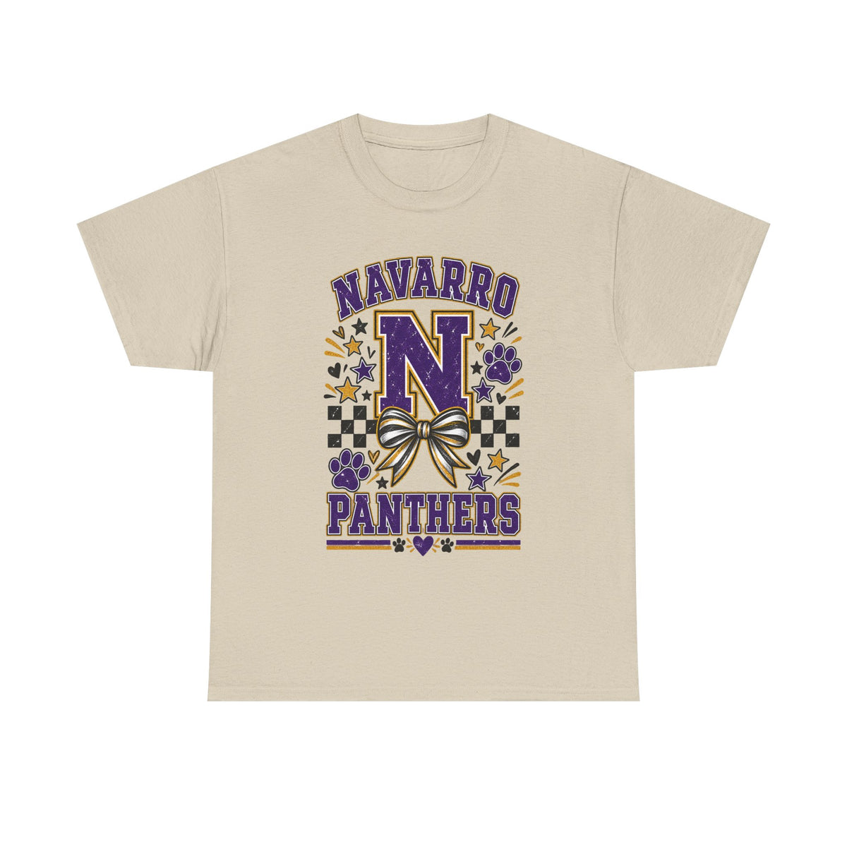 Navarro Panthers N Cheer T-Shirt — School Spirit Cheerleader Tee