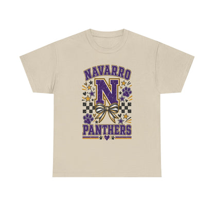Navarro Panthers N Cheer T-Shirt — School Spirit Cheerleader Tee