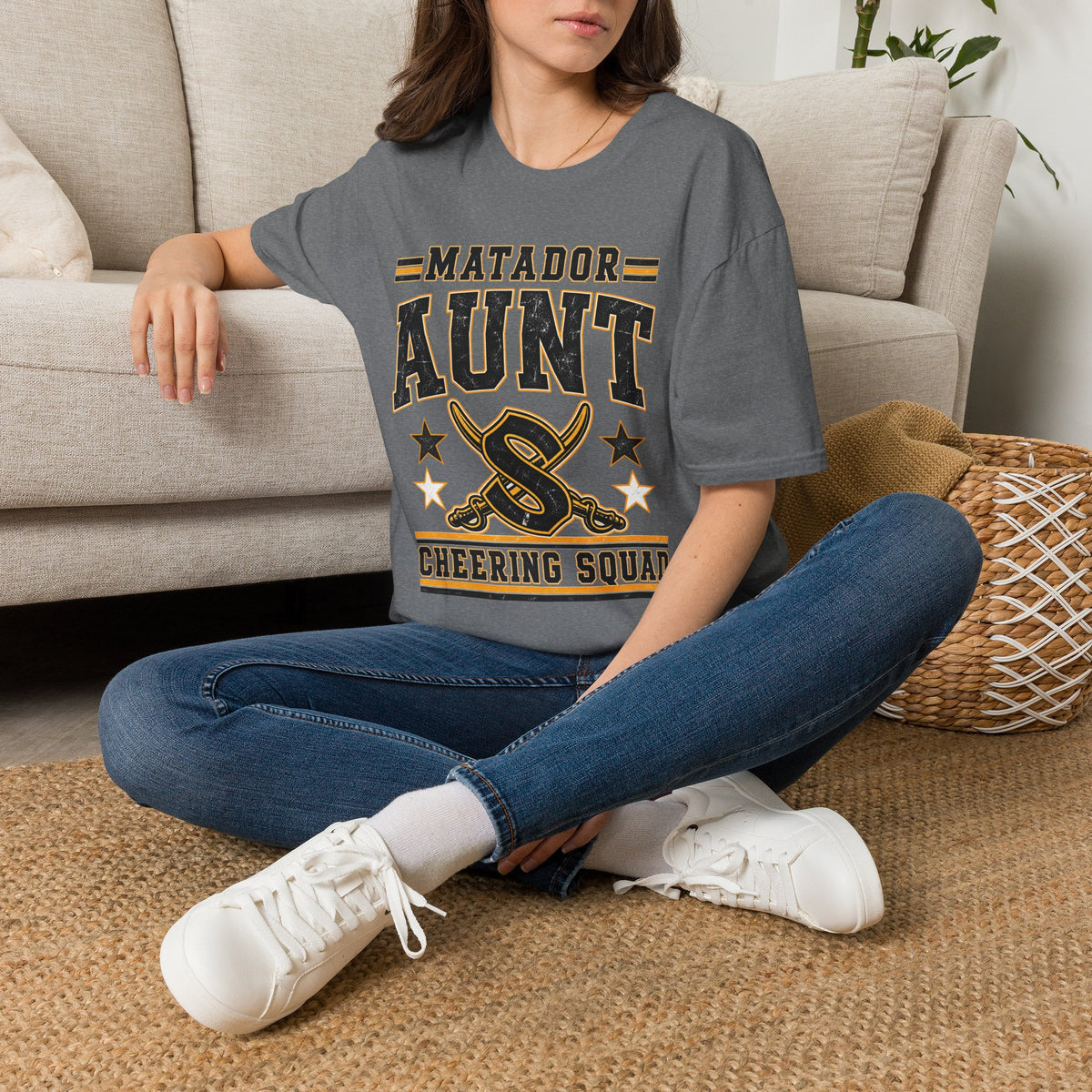 Matador Aunt T-Shirt — Cheer Squad Supporter Tee