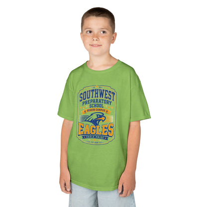 Kids T-Shirt — Southwest Preparatory School Eagles Mascot Tee