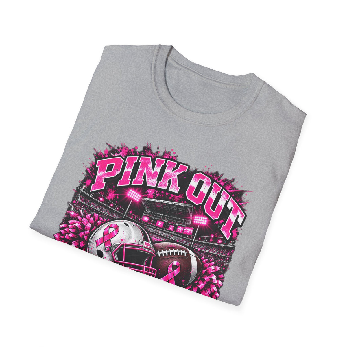 Pink Out Matadors Football T-Shirt — Breast Cancer Awareness Game Tee