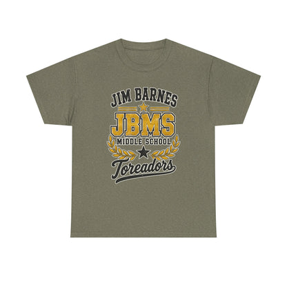 Jim Barnes Middle School JBMS Toreadors T-Shirt