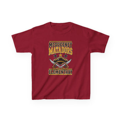 McQueeney Matadors Elementary Kids T-Shirt – School Spirit Tee
