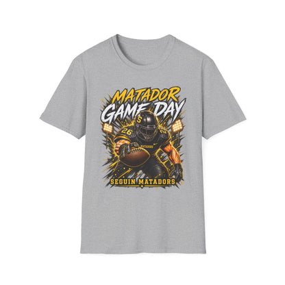 Matador Game Day Football T-Shirt — Seguin Matadors Fan Tee