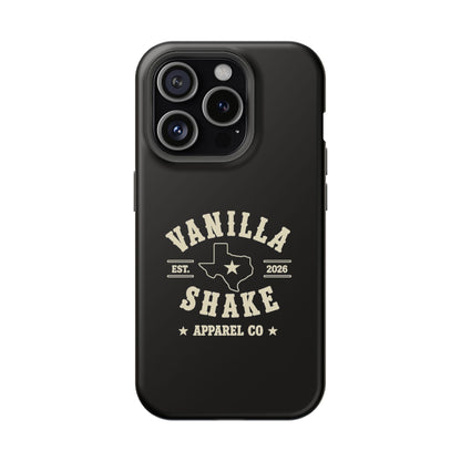 Black w/Ivory Logo lmpact-Resistant Phone Cases