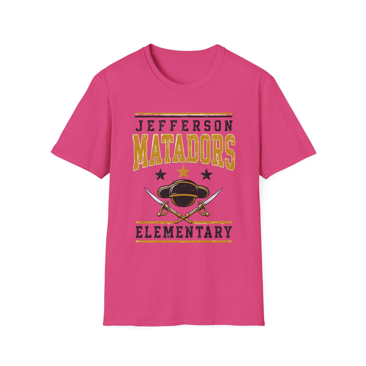 Jefferson Matadors Elementary T-Shirt — School Spirit Tee