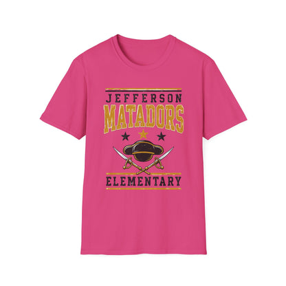 Jefferson Matadors Elementary T-Shirt — School Spirit Tee