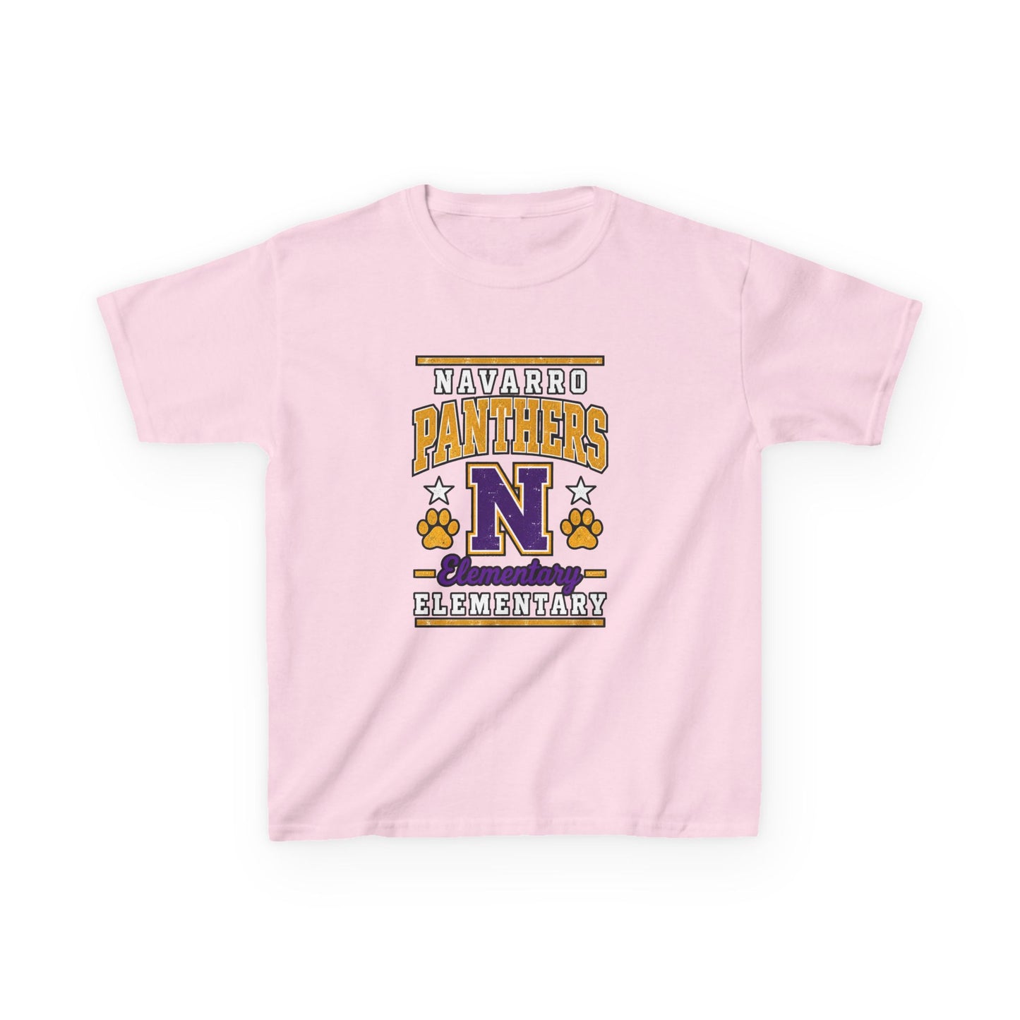 Navarro Panthers Kids T-Shirt — 'N' Elementary School Spirit Tee