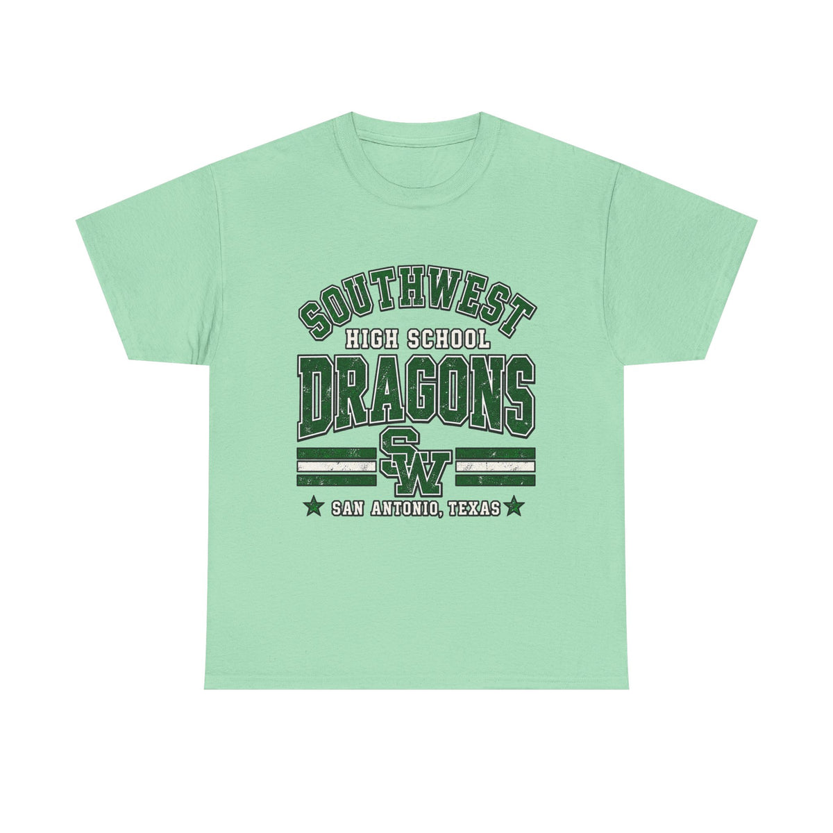 Southwest High School Dragons Tee — San Antonio, TX School Spirit Shirt