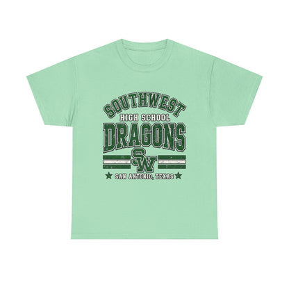 Southwest High School Dragons Tee — San Antonio, TX School Spirit Shirt