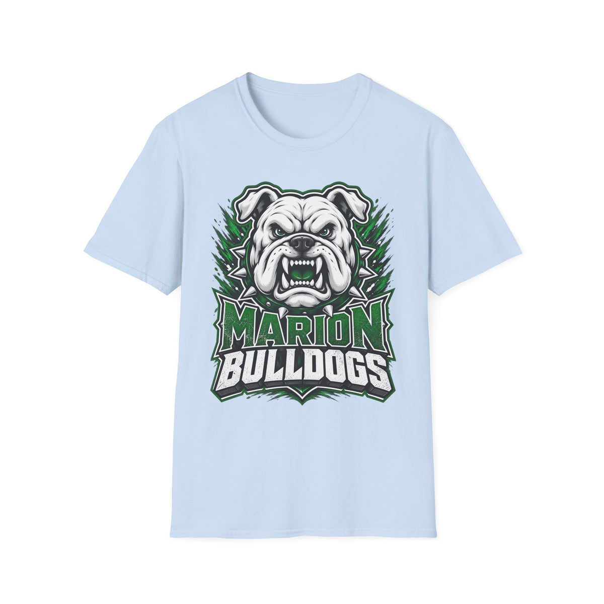 Bulldogs Mascot T-Shirt — Marion Bulldogs School Spirit Tee
