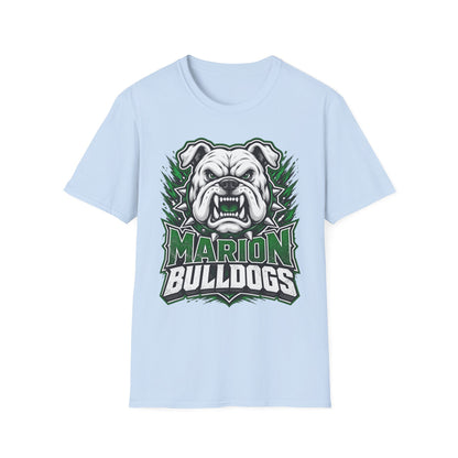 Bulldogs Mascot T-Shirt — Marion Bulldogs School Spirit Tee