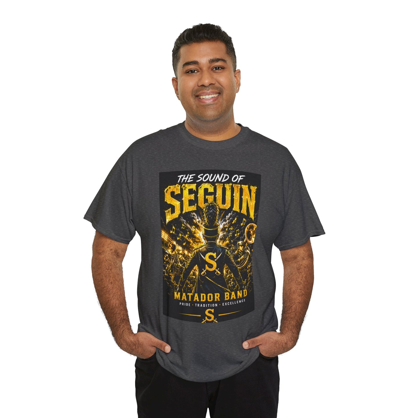 Seguin Matador Band T‑Shirt — “The Sound of Seguin” Vintage Concert Tee