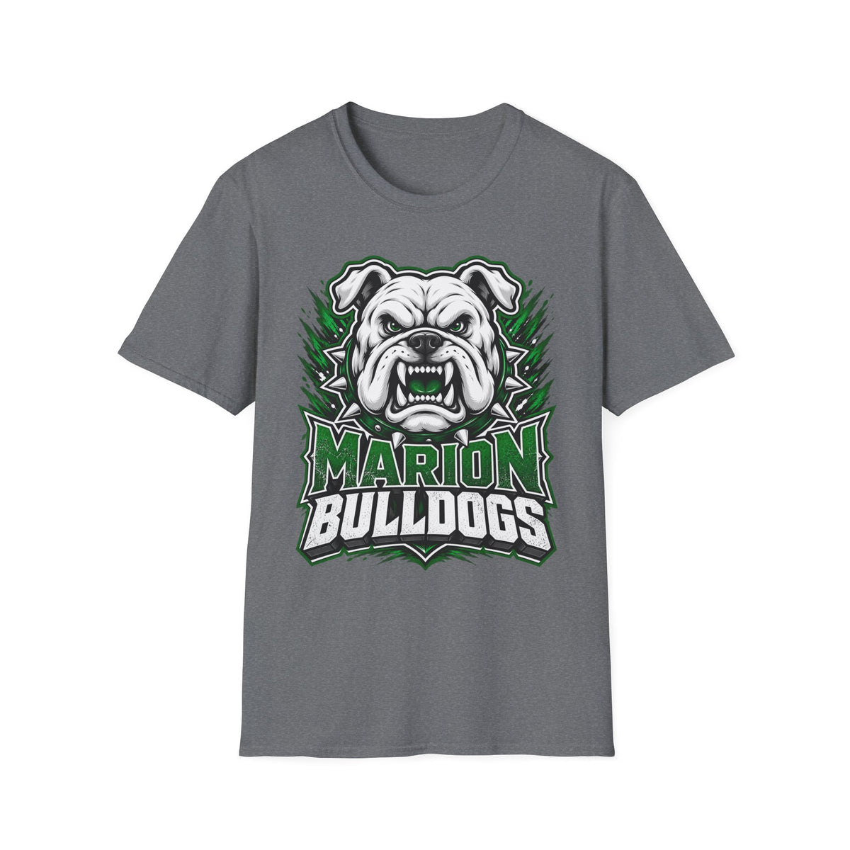 Bulldogs Mascot T-Shirt — Marion Bulldogs School Spirit Tee