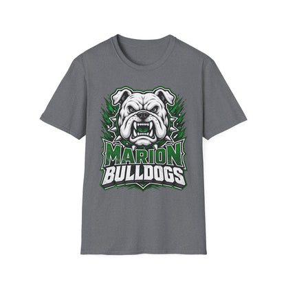 Bulldogs Mascot T-Shirt — Marion Bulldogs School Spirit Tee