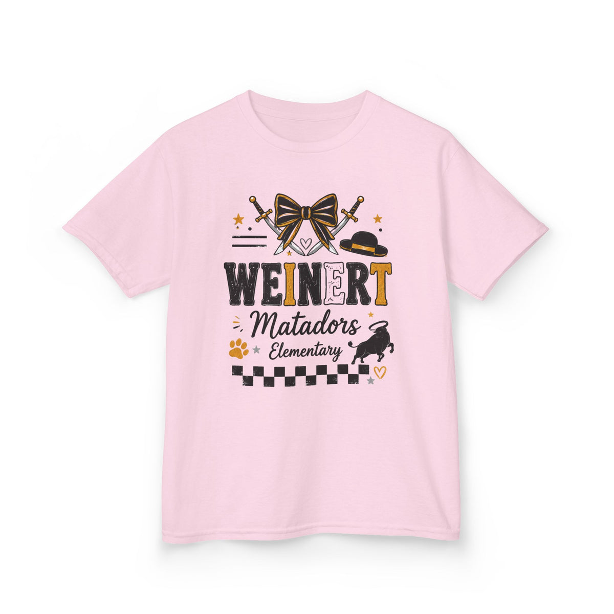 Matadors Elementary Kids T‑Shirt – 'Weinert' School Spirit Tee