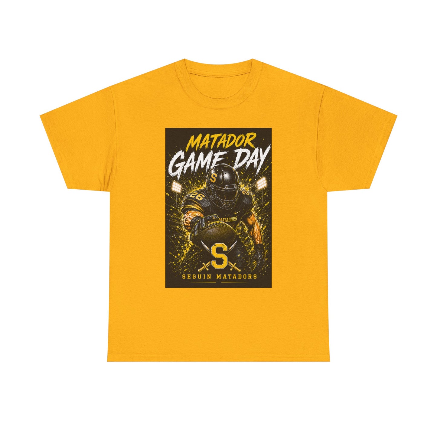 Matador Game Day T-Shirt — Seguin Matadors Football Fan Tee