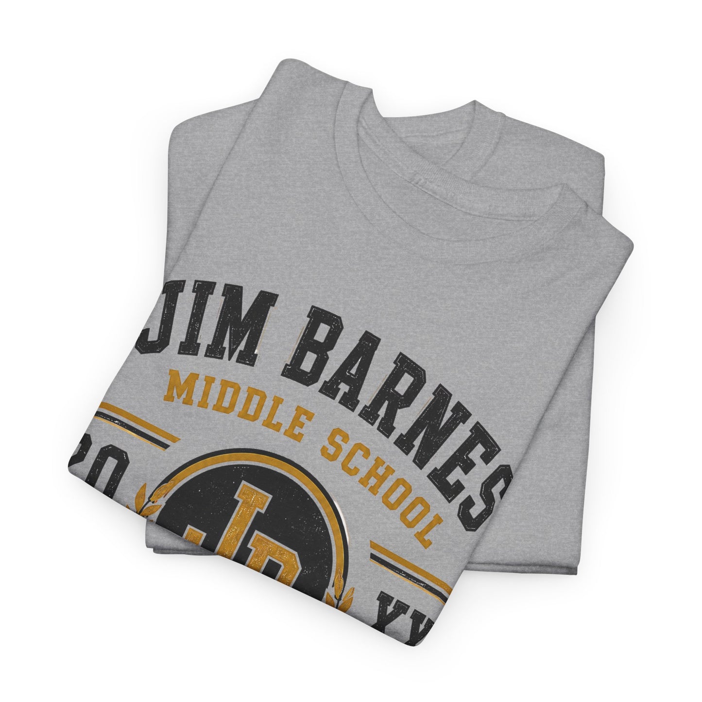 Jim Barnes Middle School Toreadors T-Shirt — School Spirit Tee with JB Crest