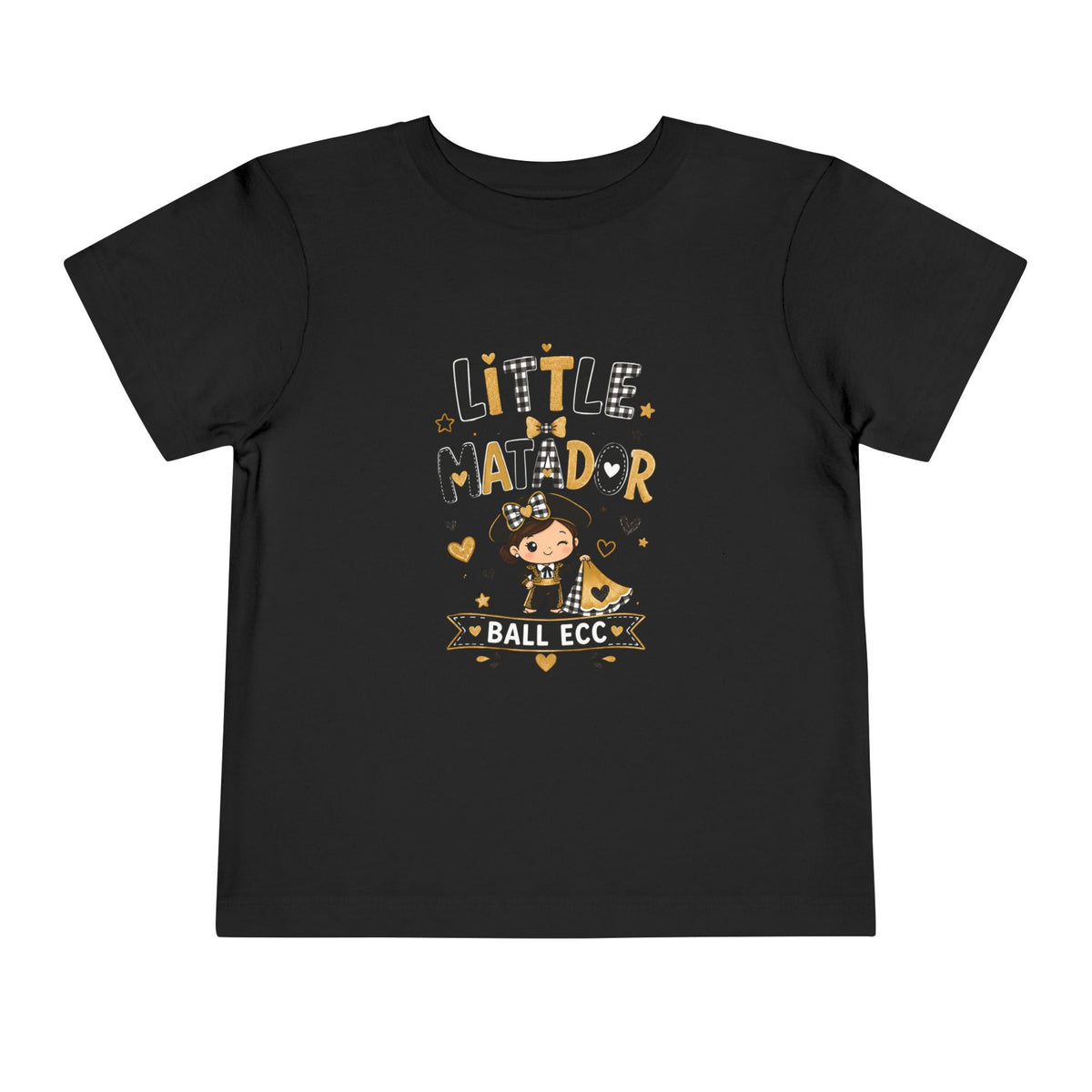 Little Matador Toddler Tee — Cute Bullfighter Baby Shirt