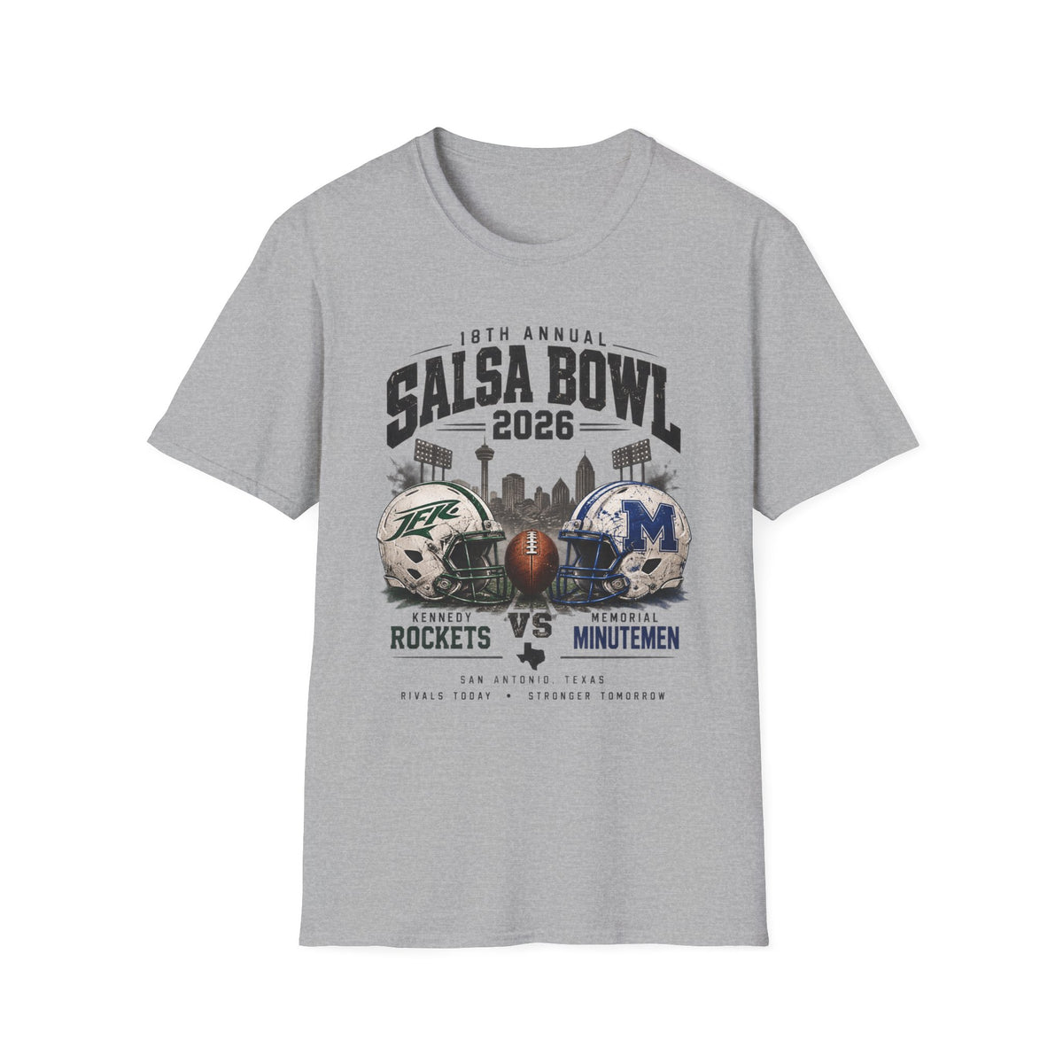 Salsa Bowl 2026 T-Shirt — 18th Annual Game Day Tee